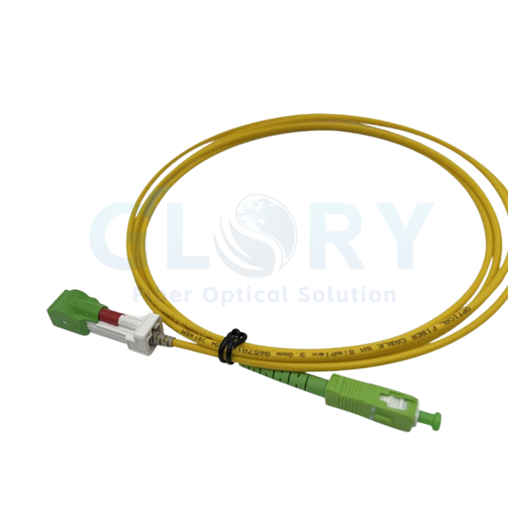 Cabo de remendo de cabo de fibra óptica