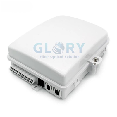 Parede de caixa de fibra óptica